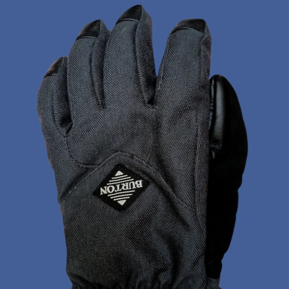 Kids Burton Profile Gloves Dark Denim Large EUC